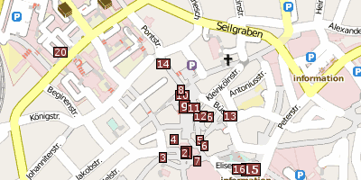 Stadtplan Haus Löwenstein  Aachen