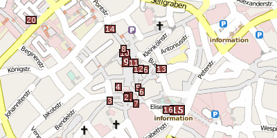 Hühnerdieb Stadtplan