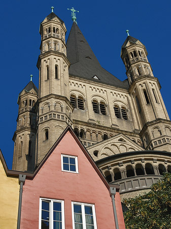 Foto Groß St Martin hinter Fischmarkt - Köln