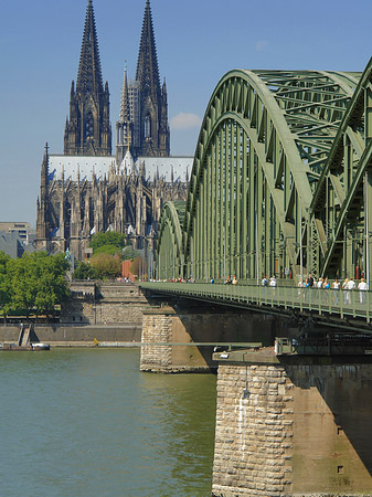 Fotos Hohenzollernbrücke am Kölner Dom | Köln