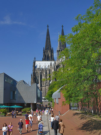 Weg zum Kölner Dom Fotos