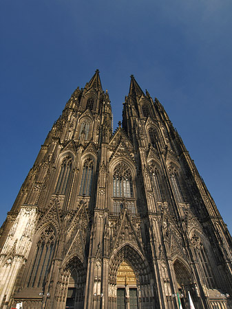 Westfassade des Kölner Doms Foto 