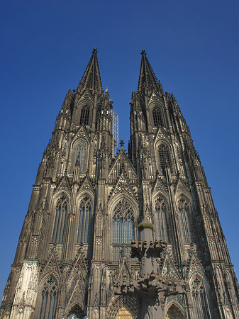 Foto Westfassade des Kölner Doms