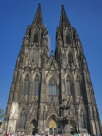 Foto Westfassade des Kölner Doms