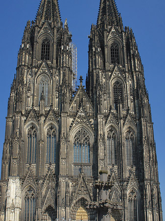 Foto Westfassade des Kölner Doms - Köln