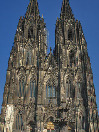 Foto Westfassade des Kölner Doms