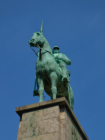 Reiterstatue Foto 