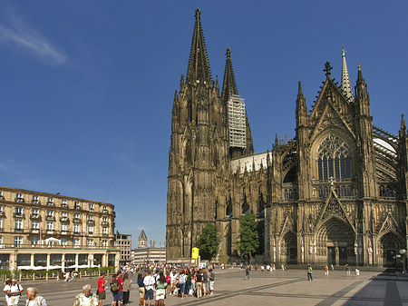 Fotos Kölner Dom mit Domhotel