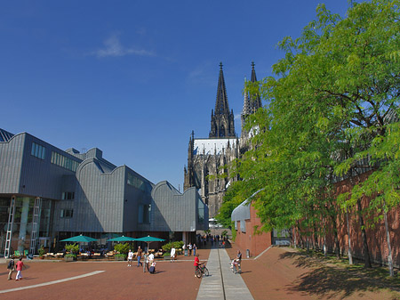 Weg zum Kölner Dom