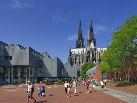 Fotos Weg zum Kölner Dom