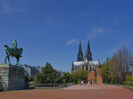 Fotos Weg zum Kölner Dom