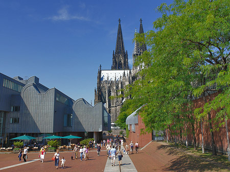 Foto Weg zum Kölner Dom