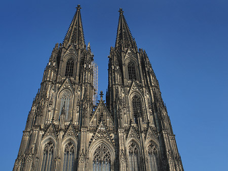 Foto Westfassade des Kölner Doms