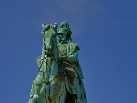 Foto Reiterstatue - Köln