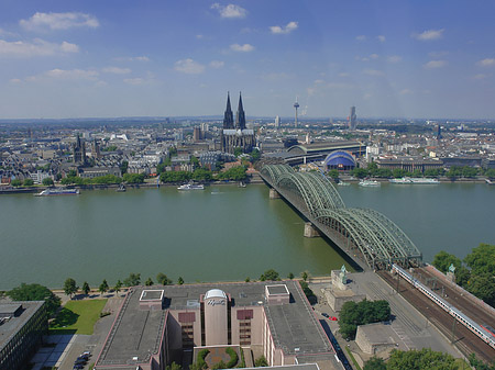 Hohenzollernbrücke und Kölner Dom Fotos