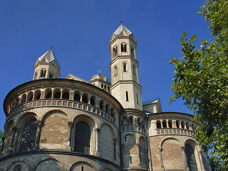 Fotos Seitentürme und Westturm der St Aposteln | Köln